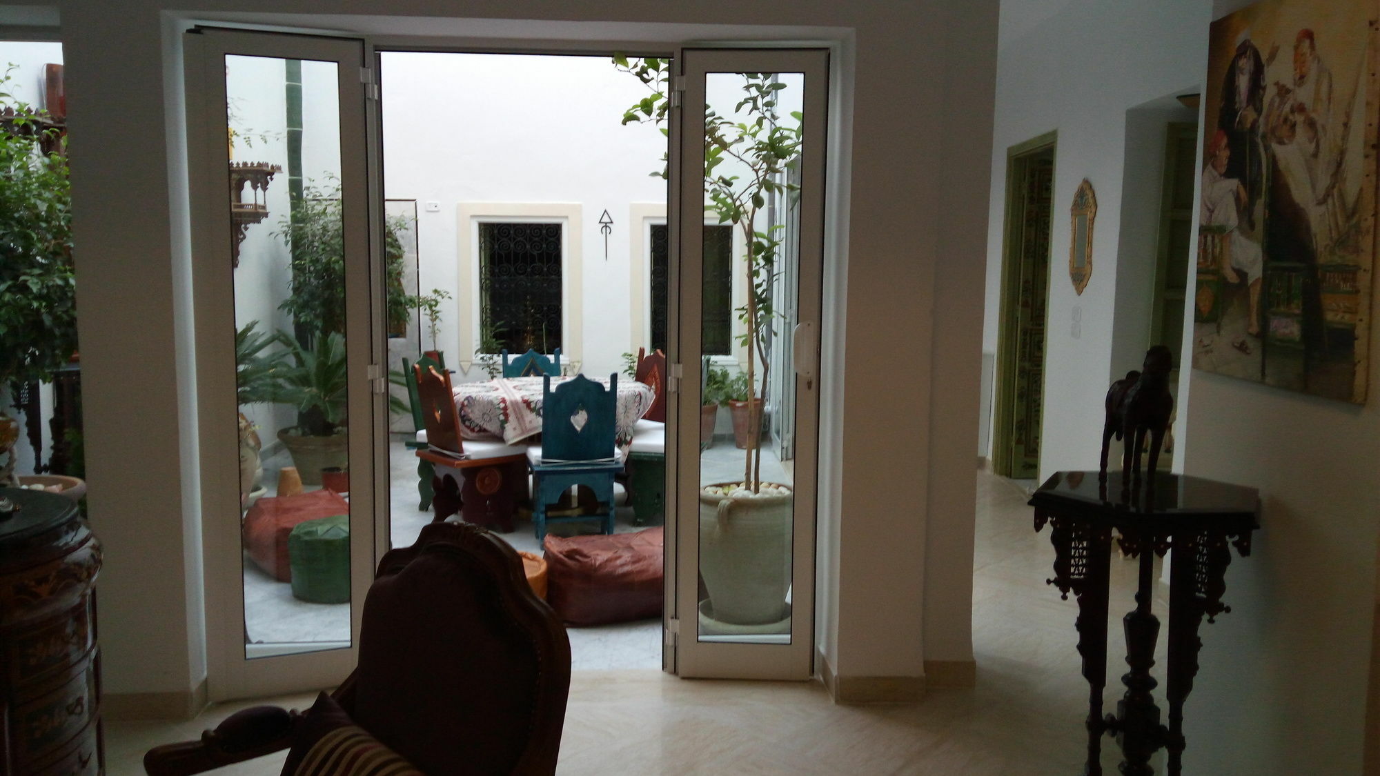 El Patio Courtyard House Hotell Tunis Eksteriør bilde